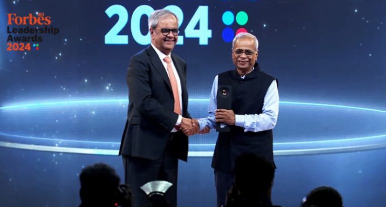 Prof. Ashok Jhunjhunwala recognized as Ecosystem Enabler by Forbes India